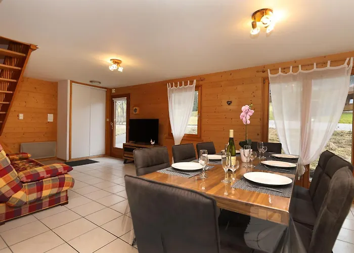 펜션 Le Du - Dans Un Environnement Ideal 종루프 롱지메르